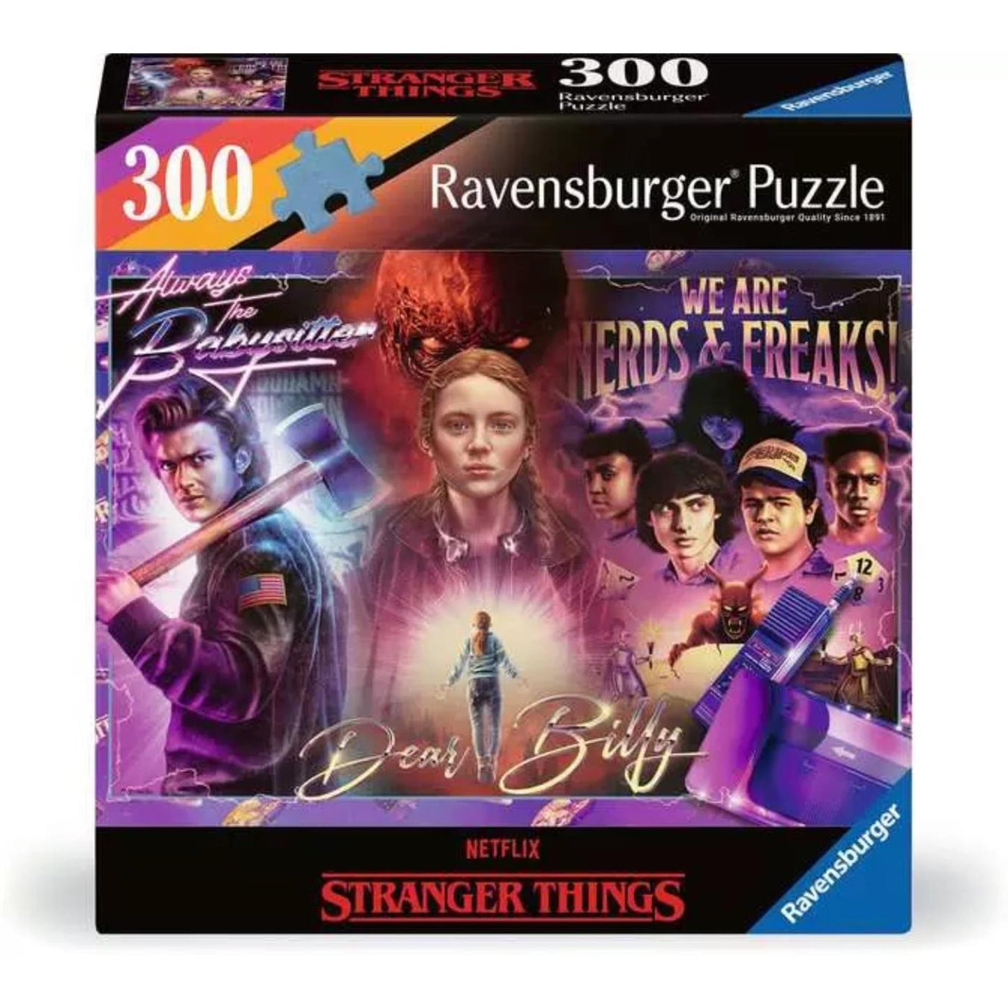 Ravensburger puzzel stranger things - legpuzzel - 300 stukjes