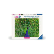 Ravensburger puzzel peacock 500 stukjes - afbeelding 1