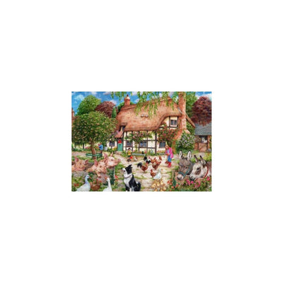 Ravensburger puzzel farm cottage 1000 stukjes