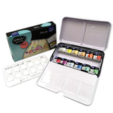 Vaessen creative • aquarelverf set pastel 12 kleuren - afbeelding 2
