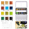 Vaessen creative • aquarelverf set natuur 12 kleuren