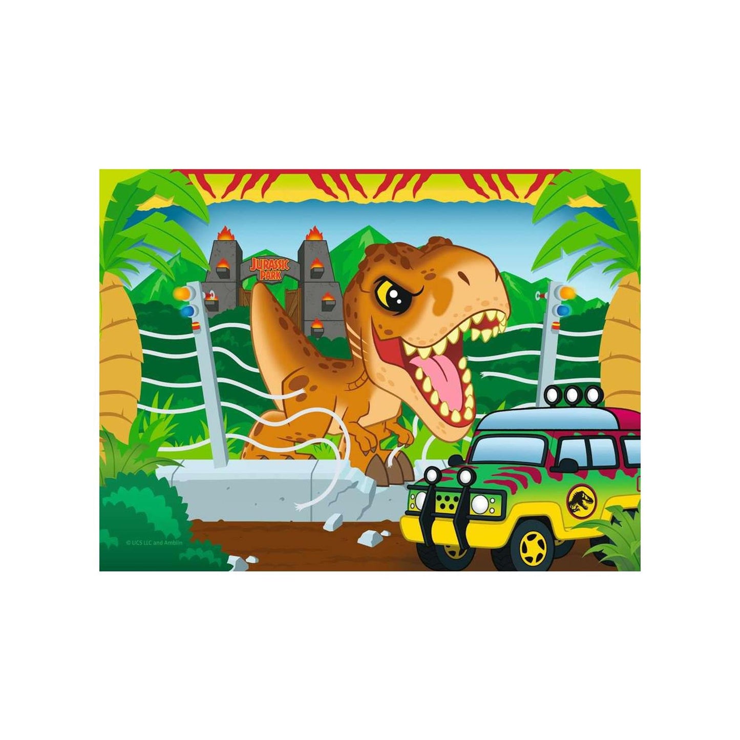 Ravensburger puzzel jurassic world explorers - legpuzzel - 12, 16, 20, 24 stukjes