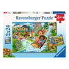 Ravensburger legpuzzel amusement park - 2x24st.