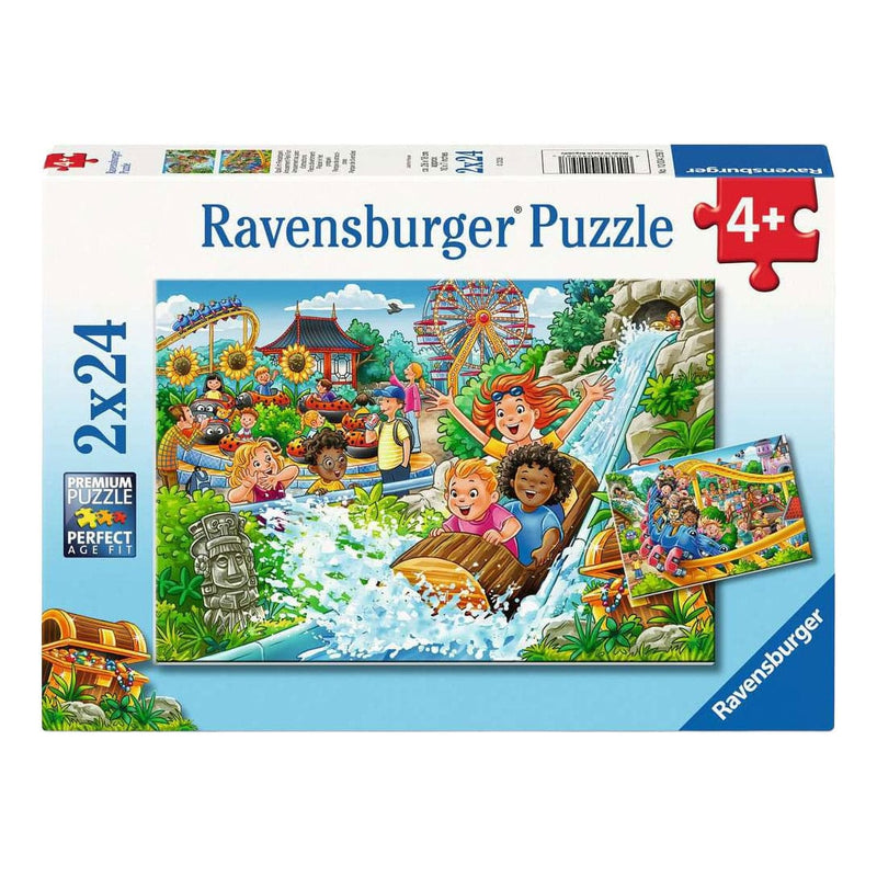 Ravensburger legpuzzel amusement park - 2x24st.