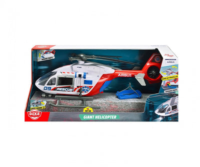 Dickie toys - speelgoedvoertuig helikopter - airbus h145 - licht en geluid