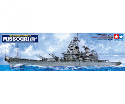 Tamiya modelbouwpakket militaire voertuigen - 78029 us schlacht. bb-63 missouri (#039) plastic - 1:350 - modelbouw