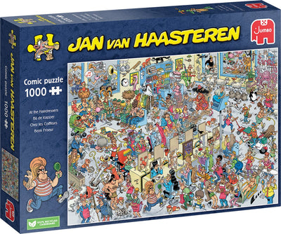 Jumbo jan van haasteren puzzel bij de kapper 1000pcs