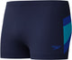 Speedo hyperboom aquashort heren - zwembroek heren - chloorbestendige zwemshort heren - zwemboxer heren met trekkoord - marine blauw - s