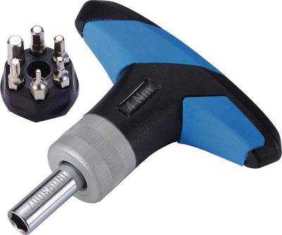 Bbb cycling 4nm momentsleutel – torque wrench met 5 inbussleutels en 1 torx – torquefix - btl-119