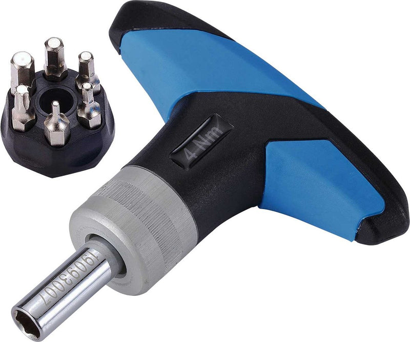 Bbb cycling 4nm momentsleutel – torque wrench met 5 inbussleutels en 1 torx – torquefix - btl-119