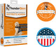 Thundershirt xl - nº1 ontspannend vest voor gestreste honden - direct rustgevend - eenvoudig in gebruik - zachte methode