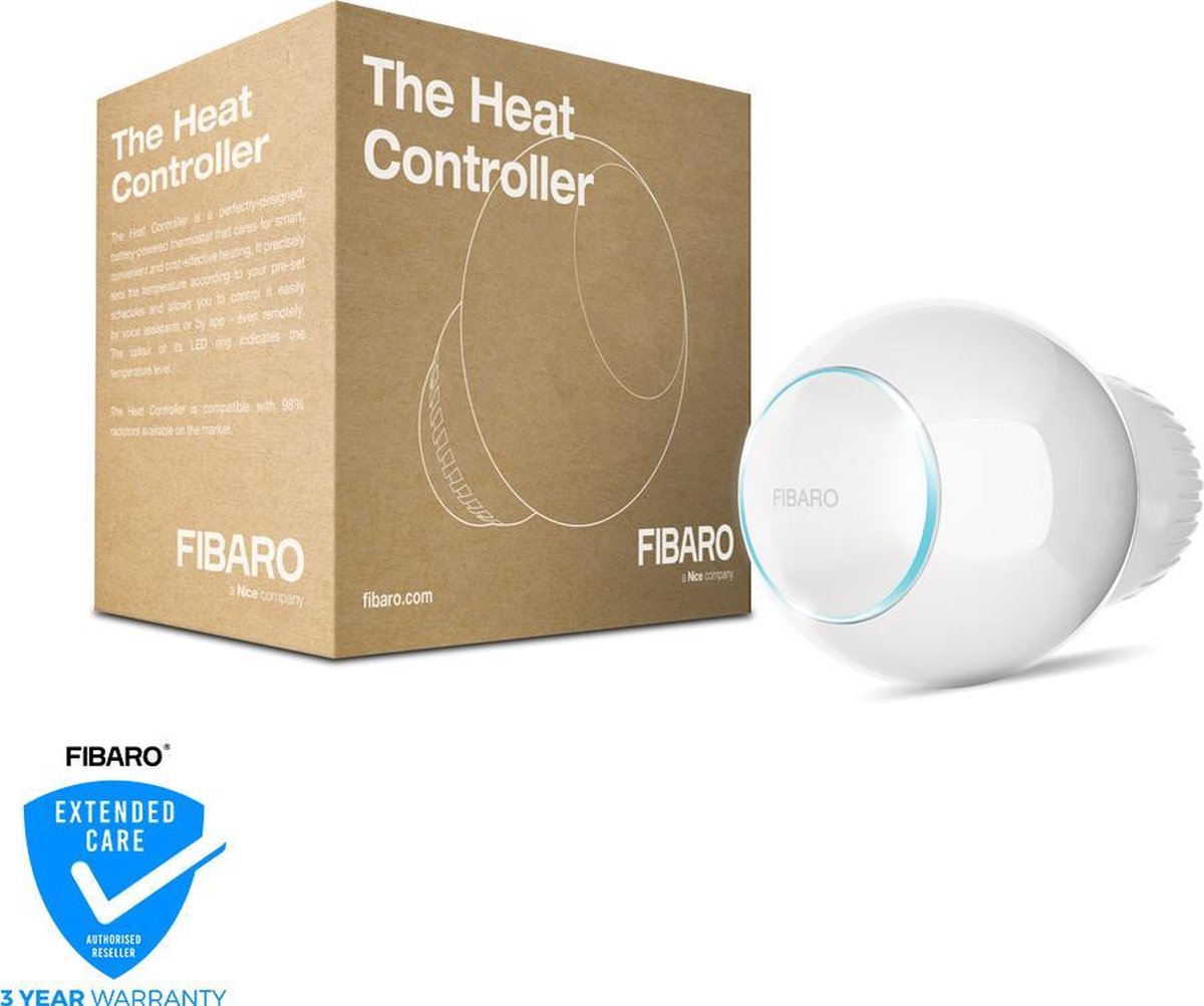 Fibaro the heat controller - slimme thermostaankraan - werkt met z-wave