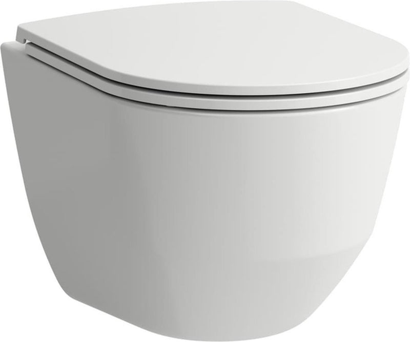 Laufen pro pack wandcloset - 49x36x34.5cm - spoelrandloos - diepspoel - slimseat - softclose - glans wit