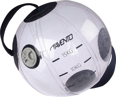 Avento water bag verstelbaar gewicht - powerbag - multi-trainer opblaasbaar - ball 15l 15kg 35