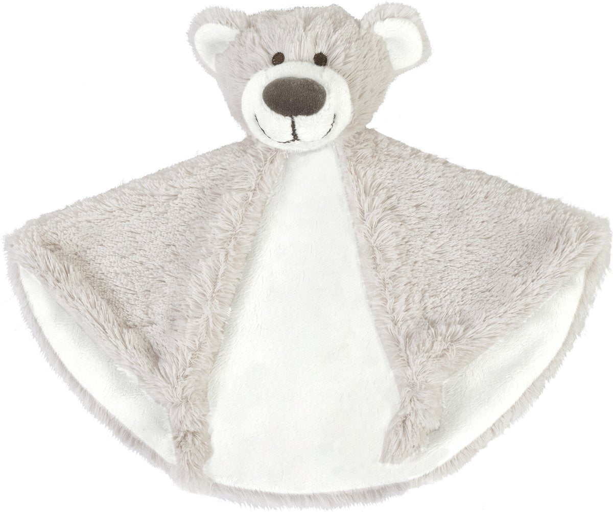 Happy horse beer baggio knuffeldoekje - grijs - baby cadeau