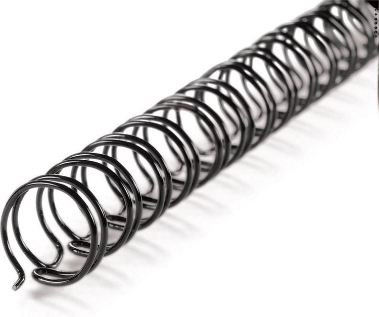Gbc draadrug 14.3mm 34 rings a4 zwart pak a 100 stuks