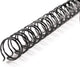 Gbc draadrug 14.3mm 34 rings a4 zwart pak a 100 stuks