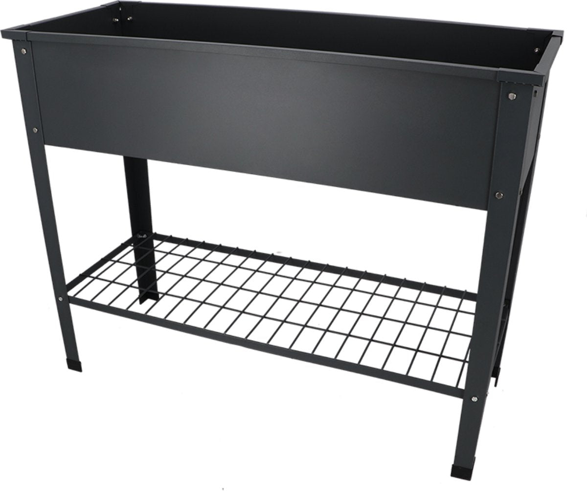 Esschert design verhoogde kweekbak antraciet l
