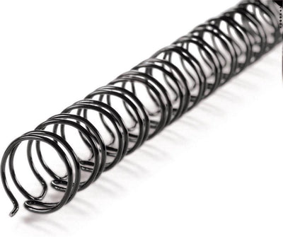 Gbc draadrug 8mm 34 rings a4 zwart