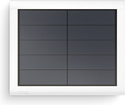 Ring solar panel - usb-c - wit - accessoire voor beveiligingscamera - solar panel voor spotlight cam plus en spotlight cam pro
