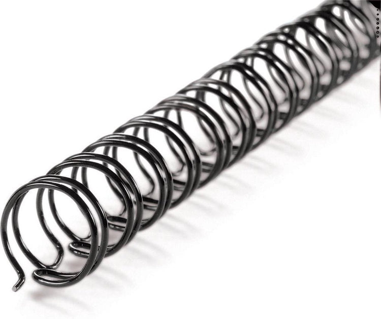 Gbc draadruggen wirebind 11 mm capaciteit: 80 blad zwart