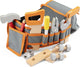 Woet new classic toys - gereedschapsgordel - oranje - 16 onderdelen