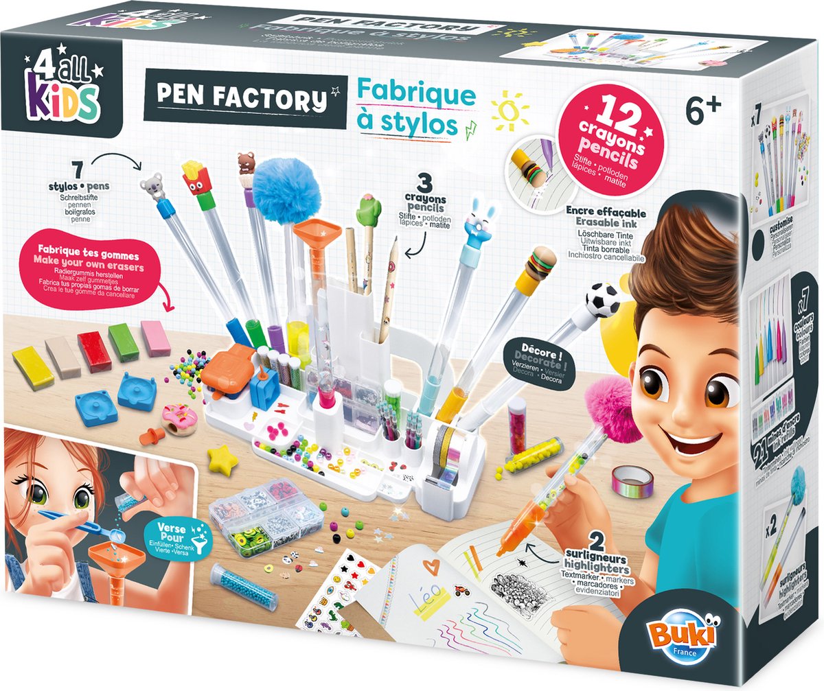 Buki france buki pennenfabriek met 12 projecten