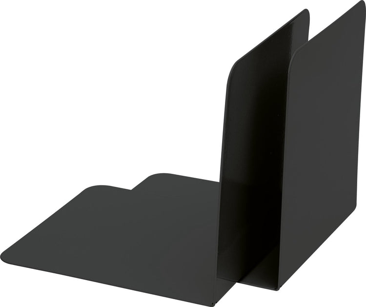 Alco boekensteun 85x140x140mm metaal 2 stuks in doos zwart