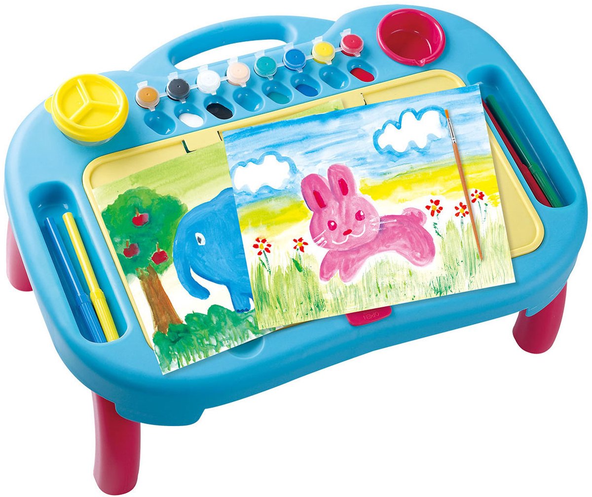 Playgo draagbare tekentafelset - 19dlg.