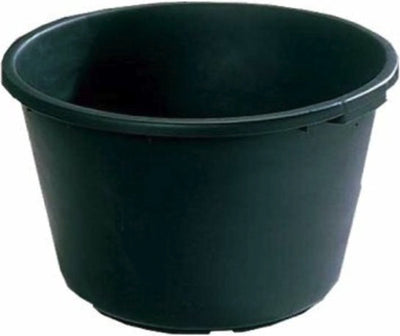 Hl agenturen hl - 90 liter - speciebak - kuip - speciekuip - boomkuip - metselkuip - cementbak - vijverbak - voerbak - rond- ronde bak - kunststof - zwart - 90 liter - ø 65 - h 38 cm