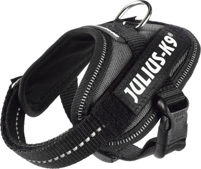 Julius k9 idc powertuig harnas - baby 1 30-40 cm - xxxs - antraciet