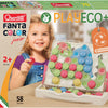 Quercetti play eco+ fantacolor insteek mozaïek junior (58-delig)