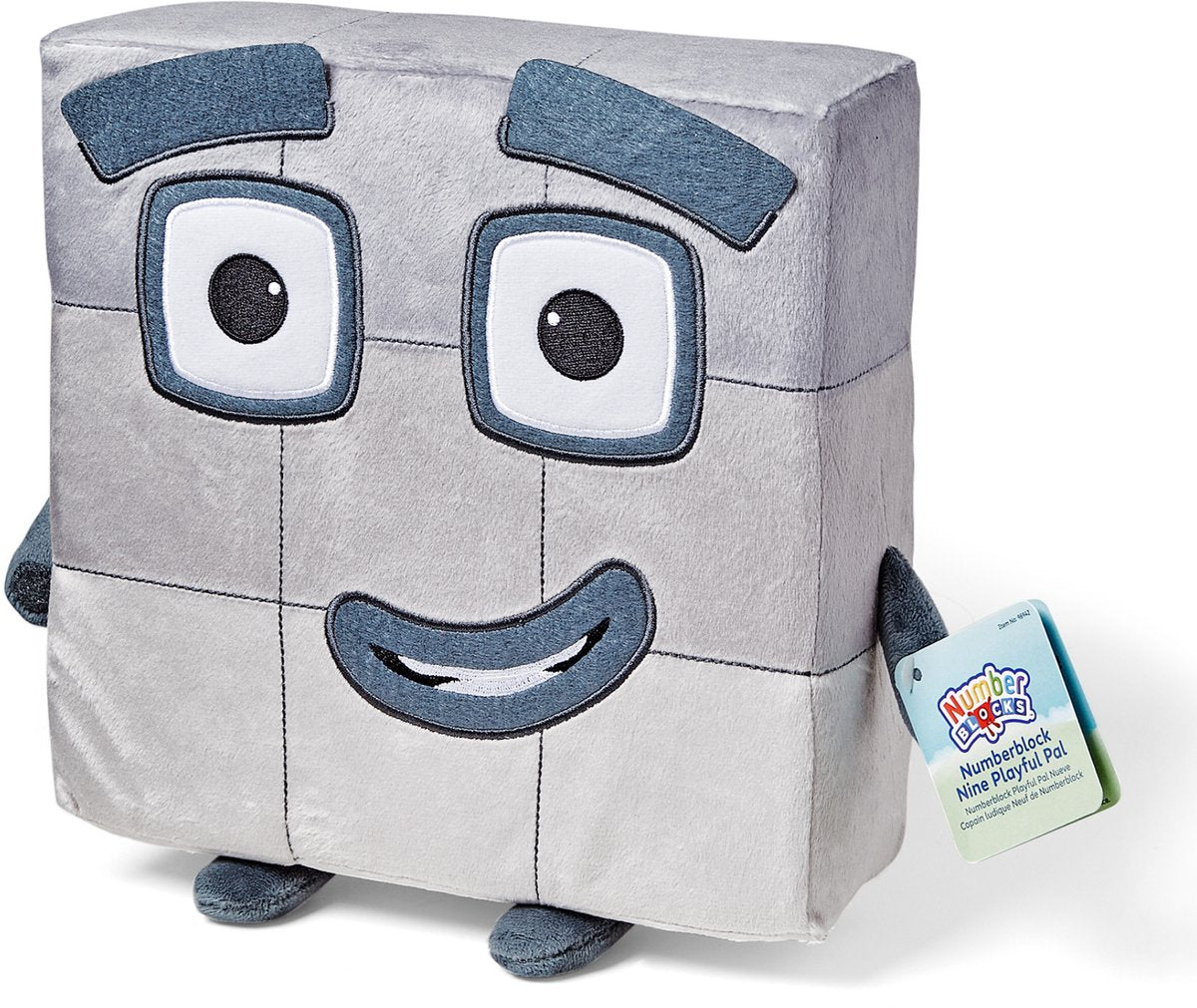 Learning resources numberblocks® nine - knuffel - vanaf 18 maanden