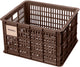 Basil fietskrat M - medium - 29.5 liter - bruin