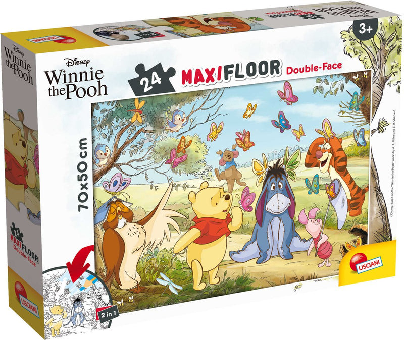 Lisciani disney puzzle df maxi floor 24 winnie the pooh