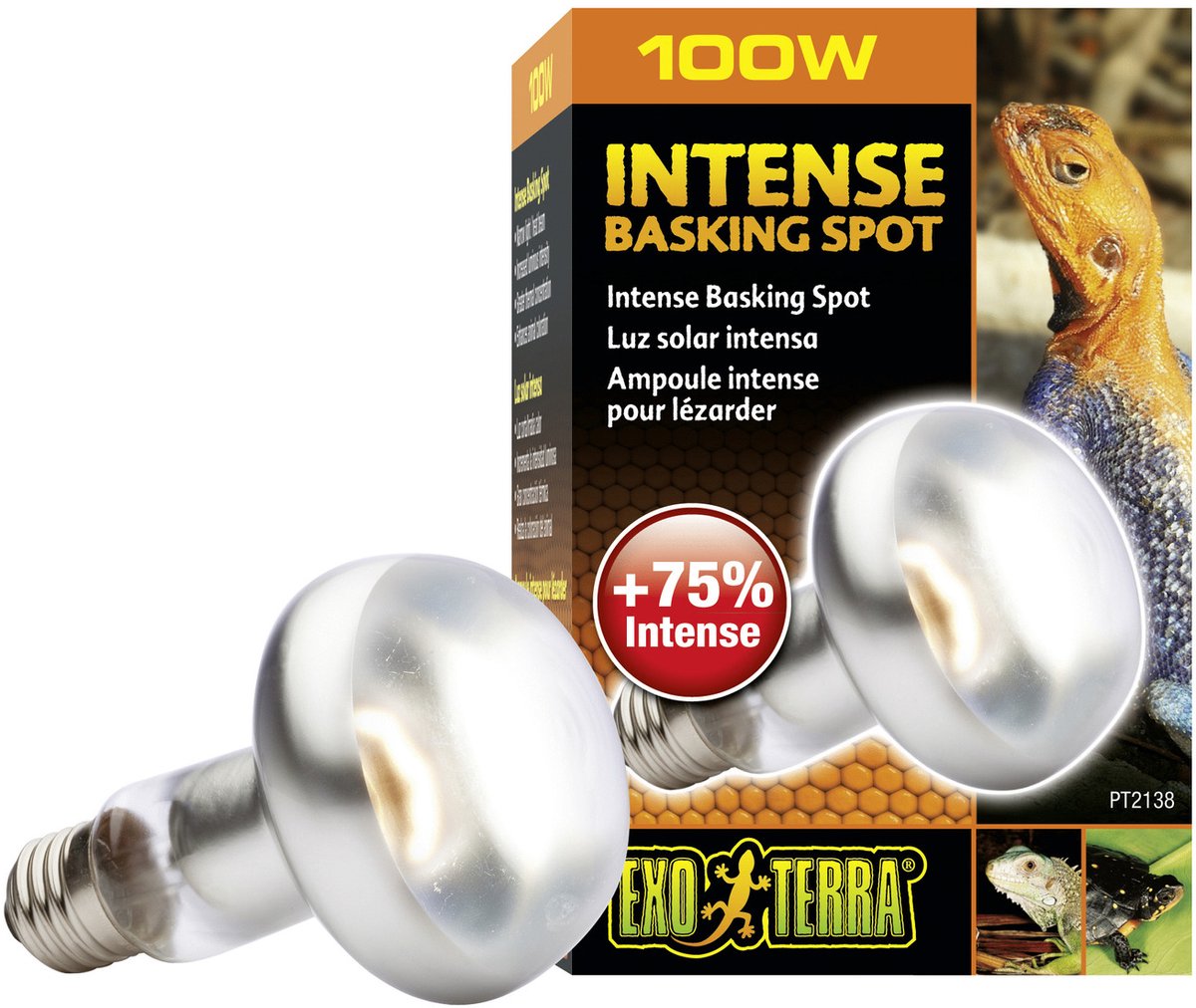 Exo terra basking - spot lamp - terrarium verlichting - 100w