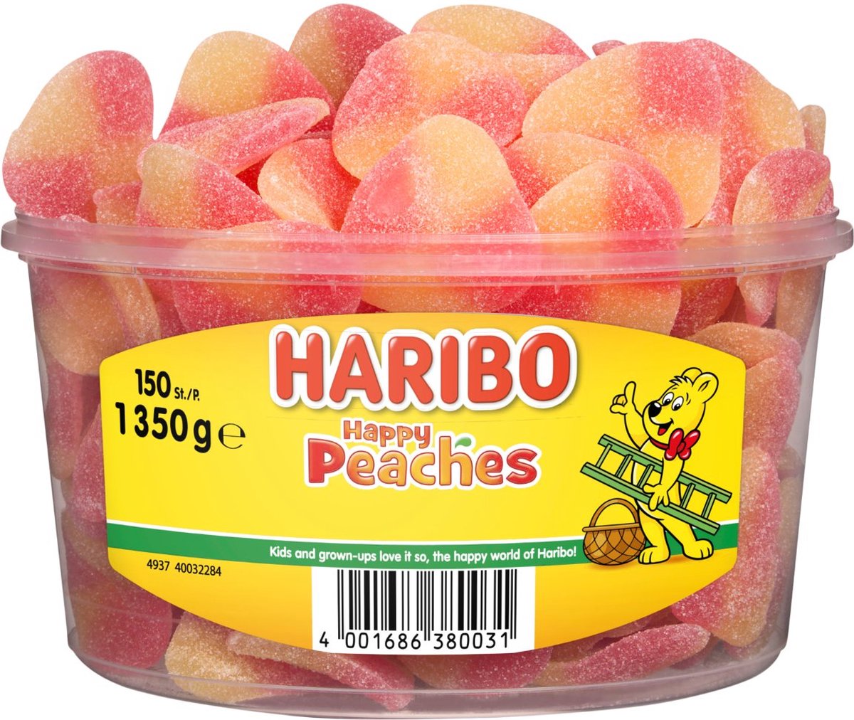 Haribo perziken (150 stuks)