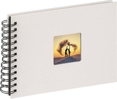 Walther sa-109-w fun wedding selection - spiraal album - formaat 23 x 17 cm - crème wit