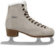 Roces - suède eco-fur - kunstschaatsen - schaatsen dames - bruin - warme eco-fur voering rvs ijzer - maat eu 38