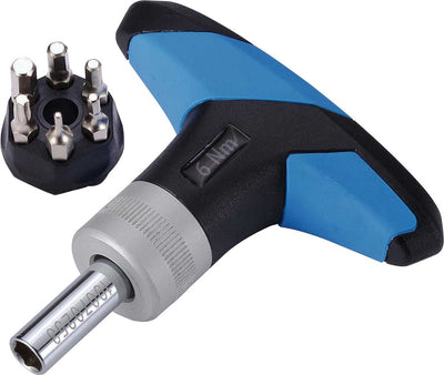 Bbb cycling 6nm momentsleutel – torque wrench met 5 inbussleutels en 1 torx – torquefix - btl-119