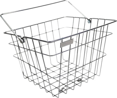Steco draadmand vintage staal chroom