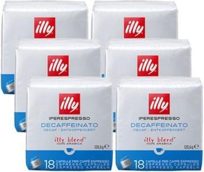 Illy - iperespresso koffie home cafeinevrij 18 capsules