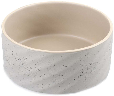 Duvo plus dinner time eetkom stone wavy dune m-1250ml-18x18x7.5cm grijsgroen