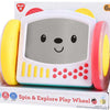Playgo activiteitenrol sensorisch speelgoed kleurrijk voor baby's.
