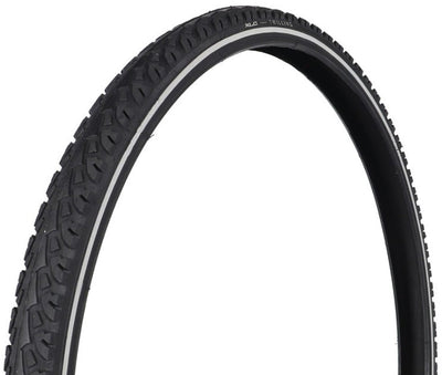 Xlc twilling buitenband – 26 inch – buitenband trekking fiets – draadband – etrto-maat: 50-559 – zwart