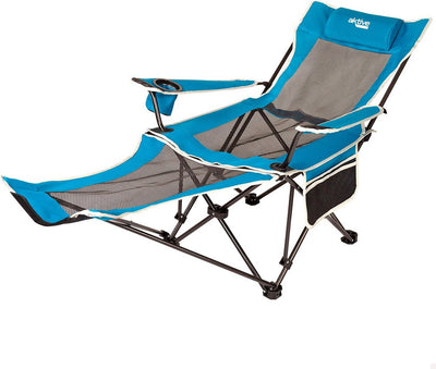 Aktive hangmat-stoel blauw 152 x 75 x 54 cm