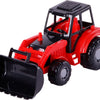 Cavallino junior graafmachine tractor rood