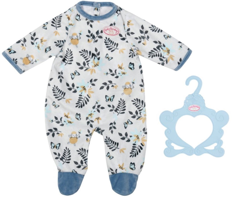 Baby annabell speelpakje blauw - poppenkleding 43 cm