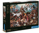 Clementoni - puzzel - 1000 stukjes - de val van de rebel engelen - kunstpuzzel voor volwassenen en kinderen