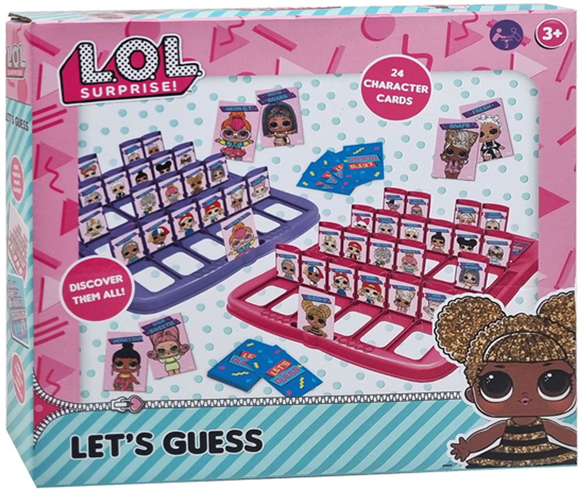 L.o.l. surprise! l.o.l. surprise wie is het kinderspel - wie is het spel - guess who - wie is het gezelschapsspel